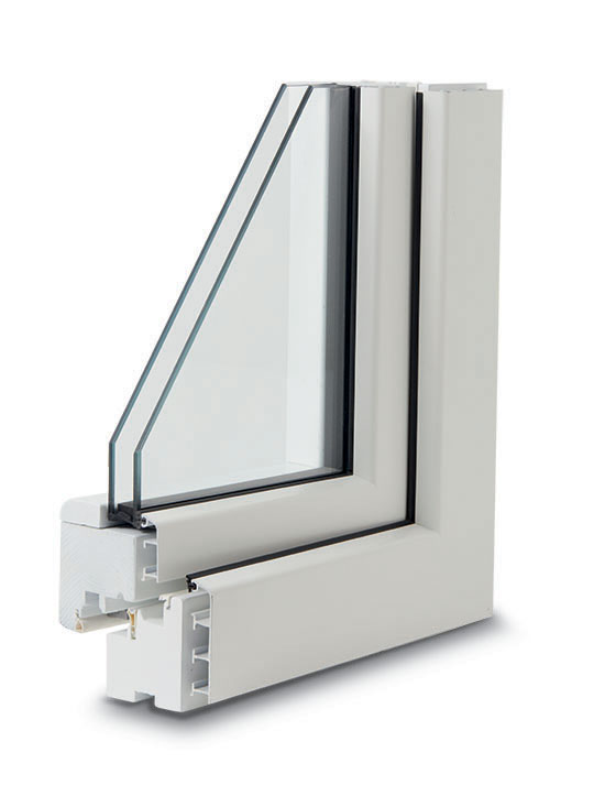 finestra legno alluminio 82x82 esterno